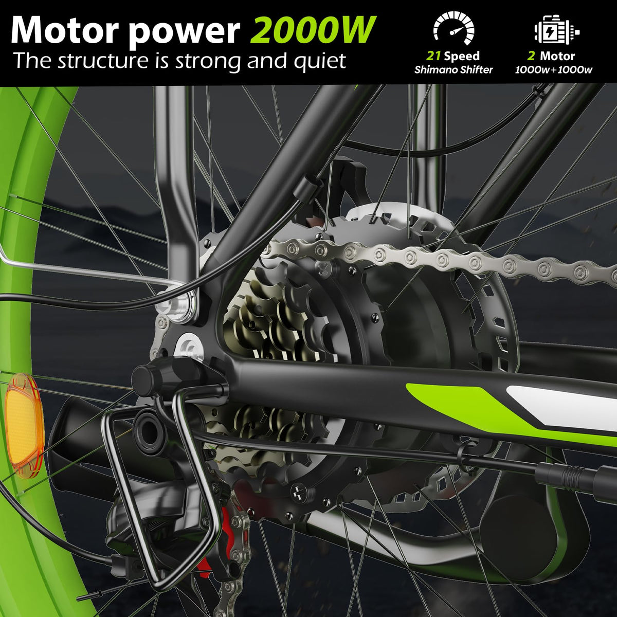 KEQJSK 2000W battery detail