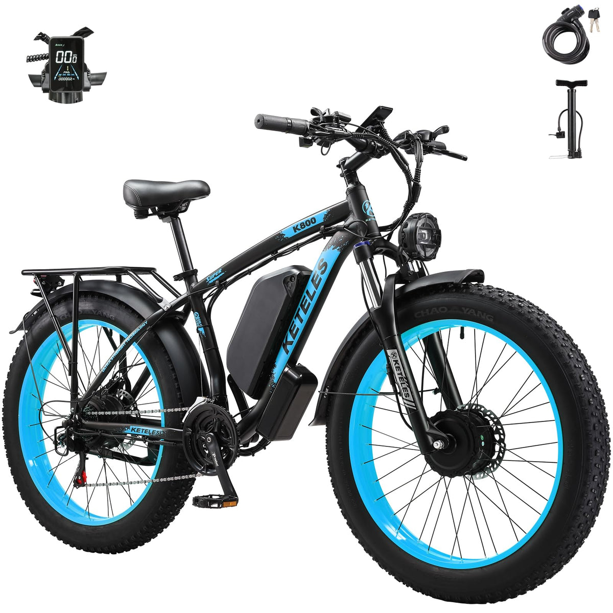 KETELES K800 electric bike Canada cockpit detail