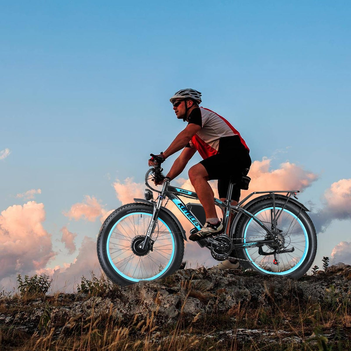 KETELES K800 electric bike Canada finish line view