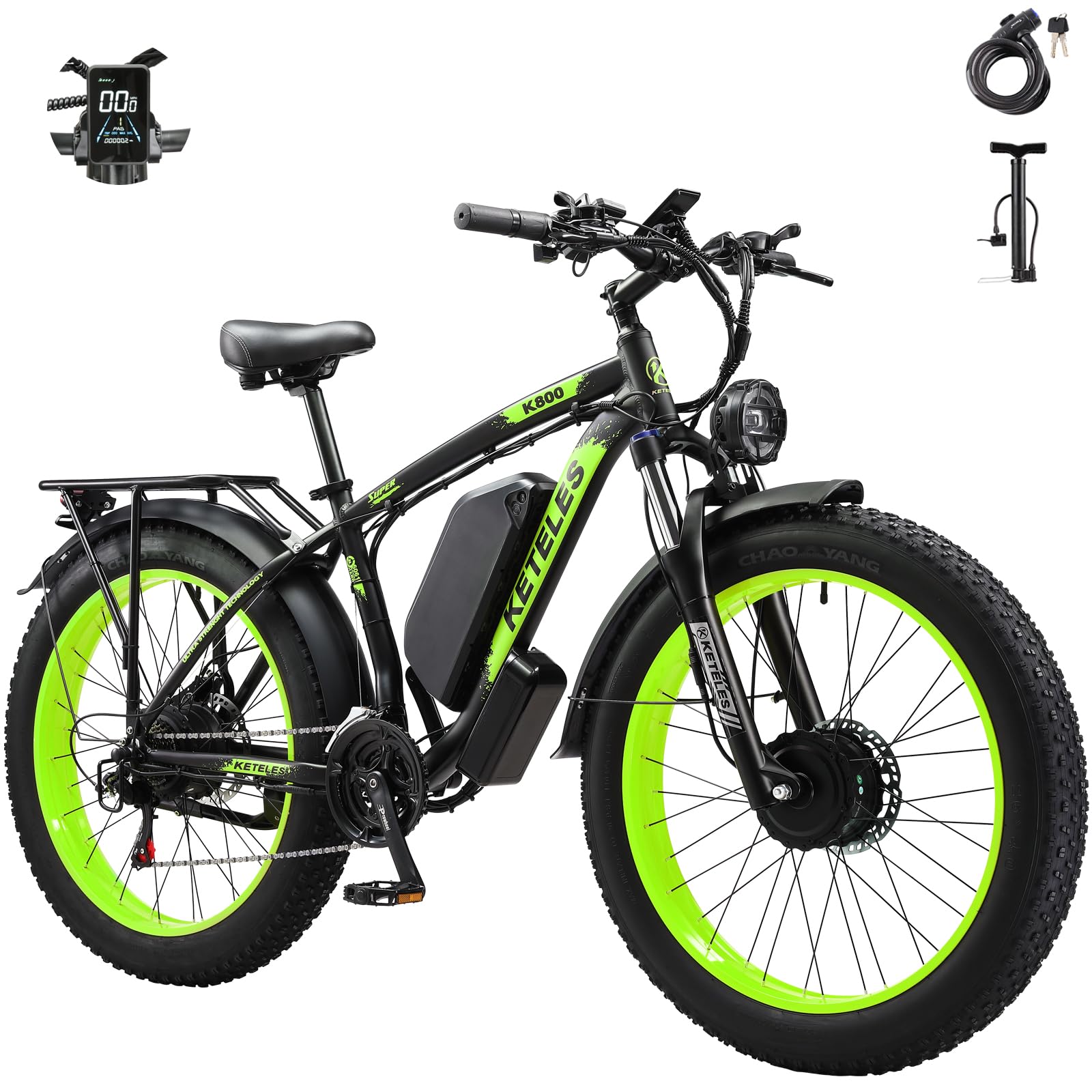 KETELES K800 electric bike Canada front view