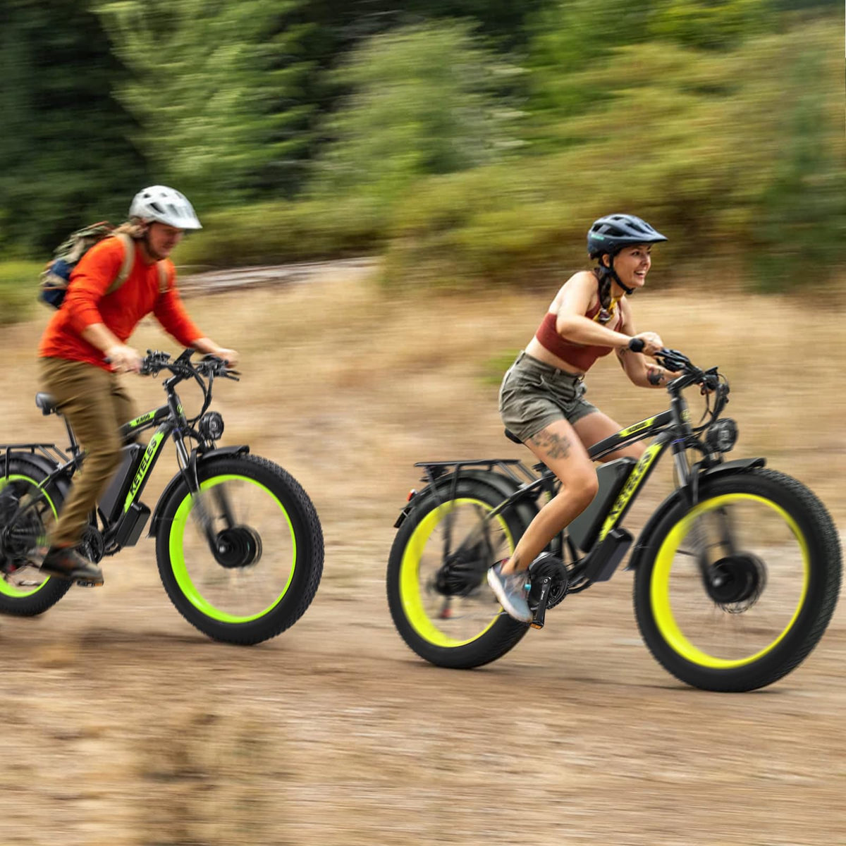 KETELES K800 electric bike Canada side cargo view