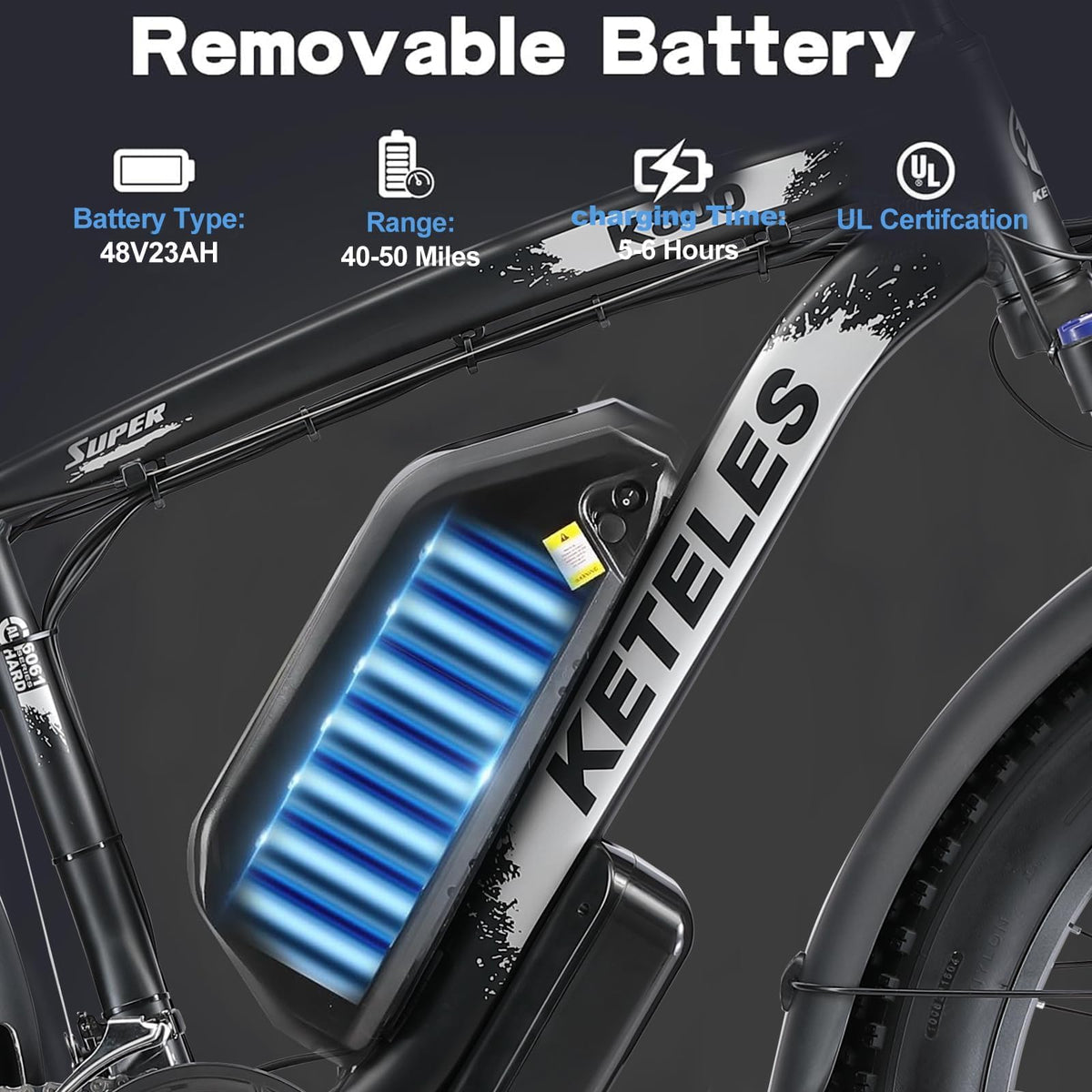 KETELES K800 side cargo view