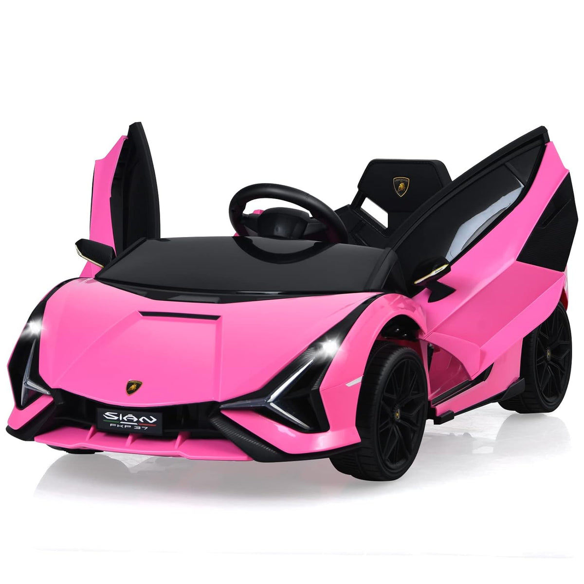 INFANS licensed Lamborghini Sian 12V kids ride-on front view Canada