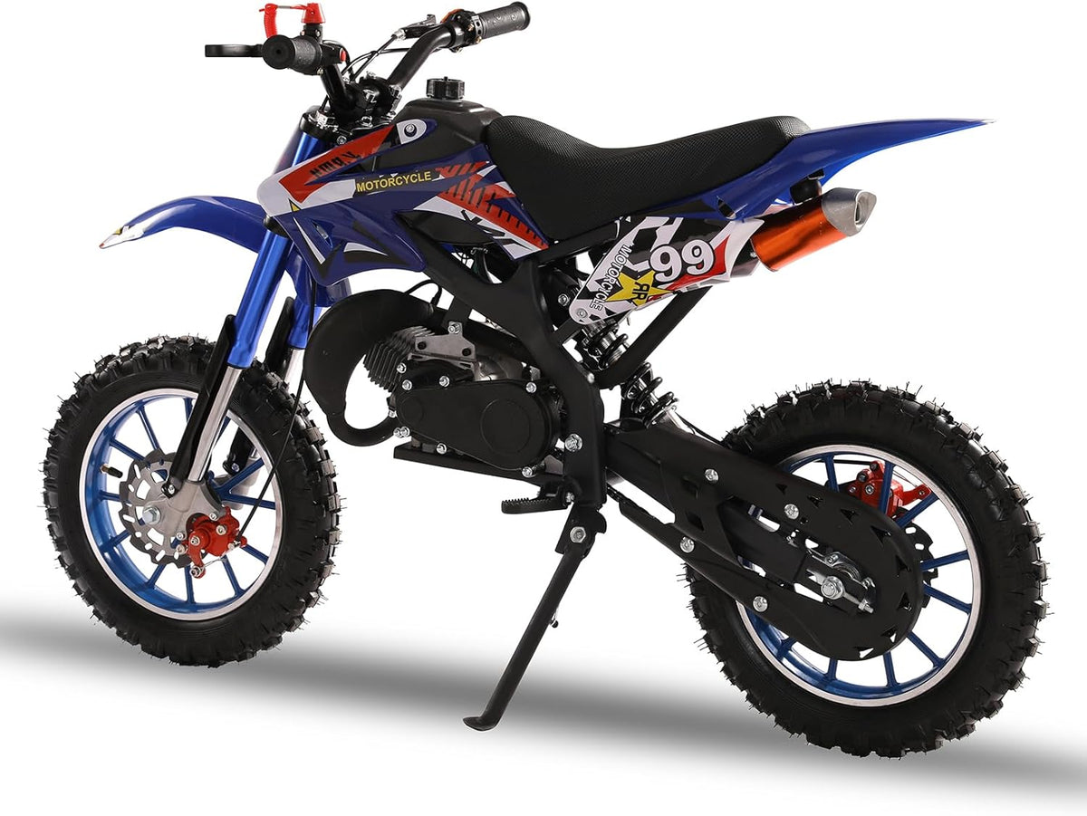 Lamphle 49cc mini dirt bike Canada front view
