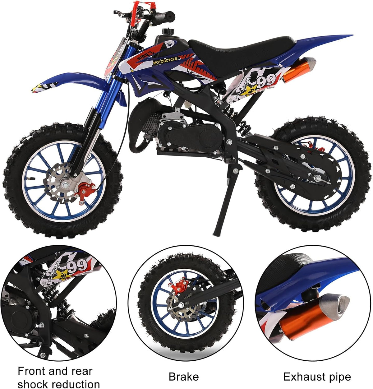Lamphle 49cc mini dirt bike Canada rider scene