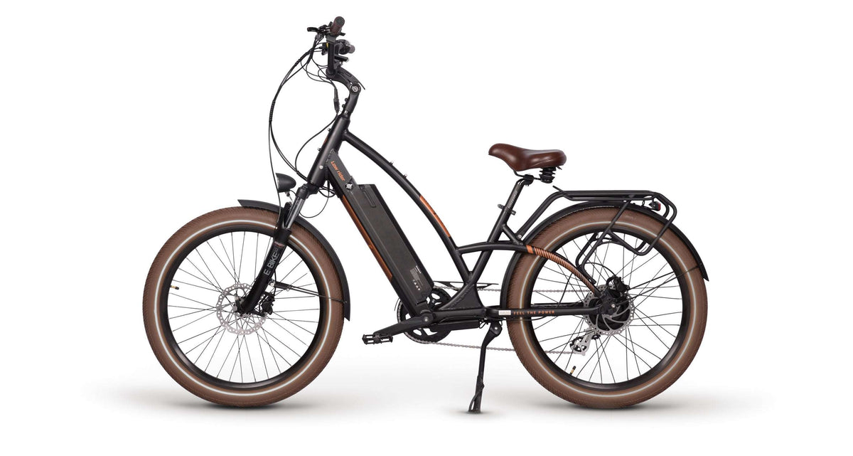 Magnum Low Rider black and copper frame and cockpit detail
