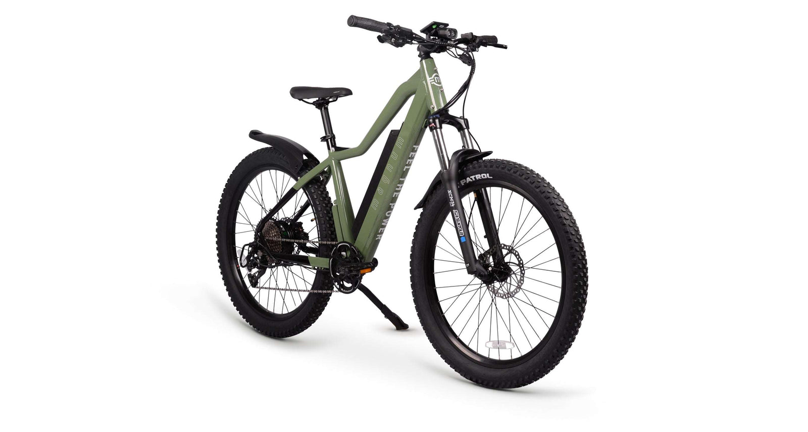 The Magnum Peak T5 Mountain E-Bike - Street Rides