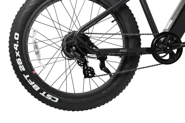 Maui ARES black and silver side profile