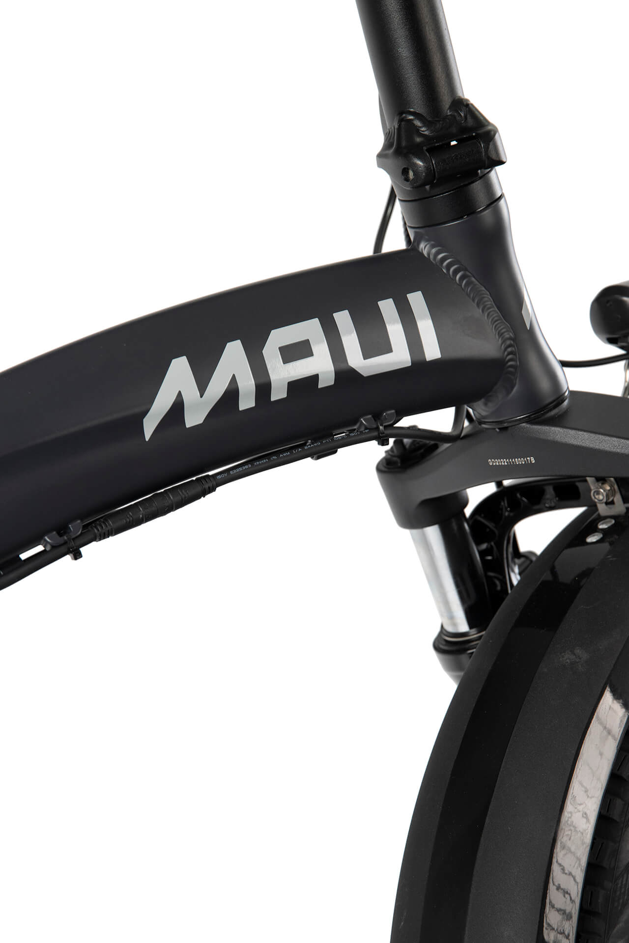 Maui Jack folding bike rear wheel and motor assembly — 32 KPH top speed