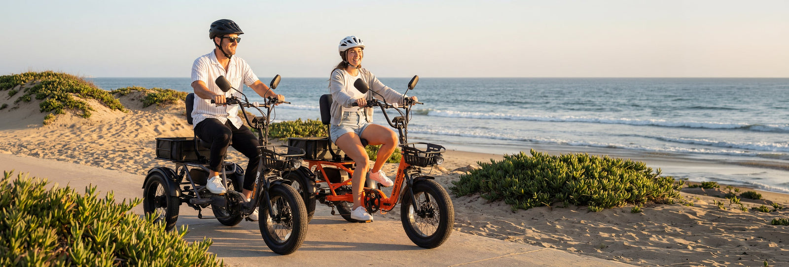 Meet One Breeze Pro 2.0 Canada rear suspension and fat tire detail