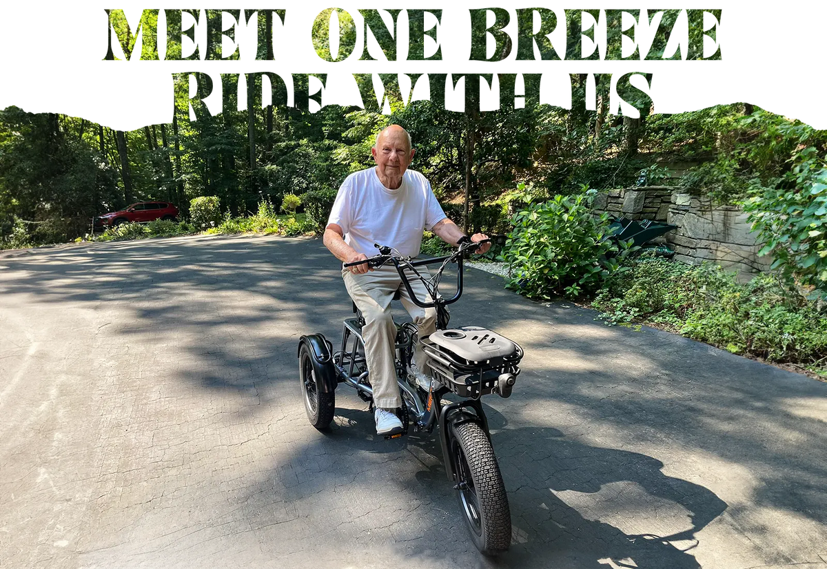 Meet One Breeze trike folded view