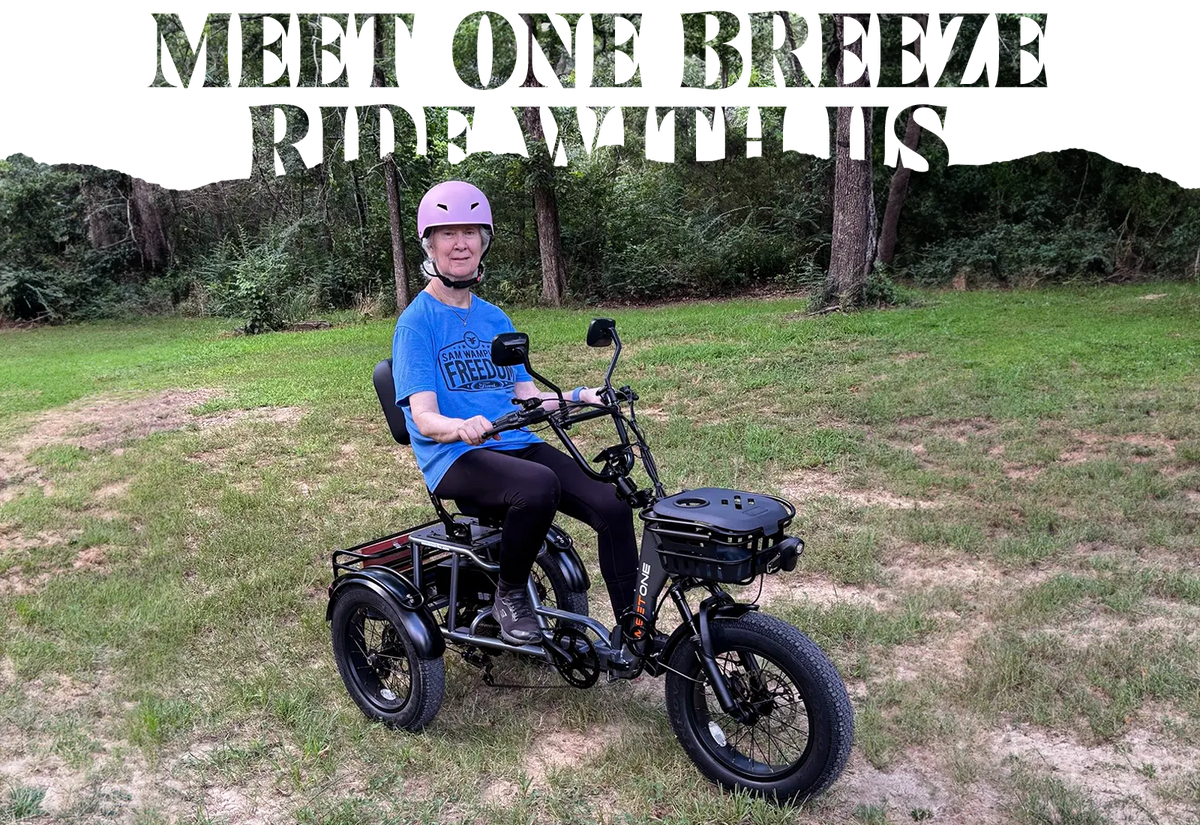 Meet One Breeze trike side action