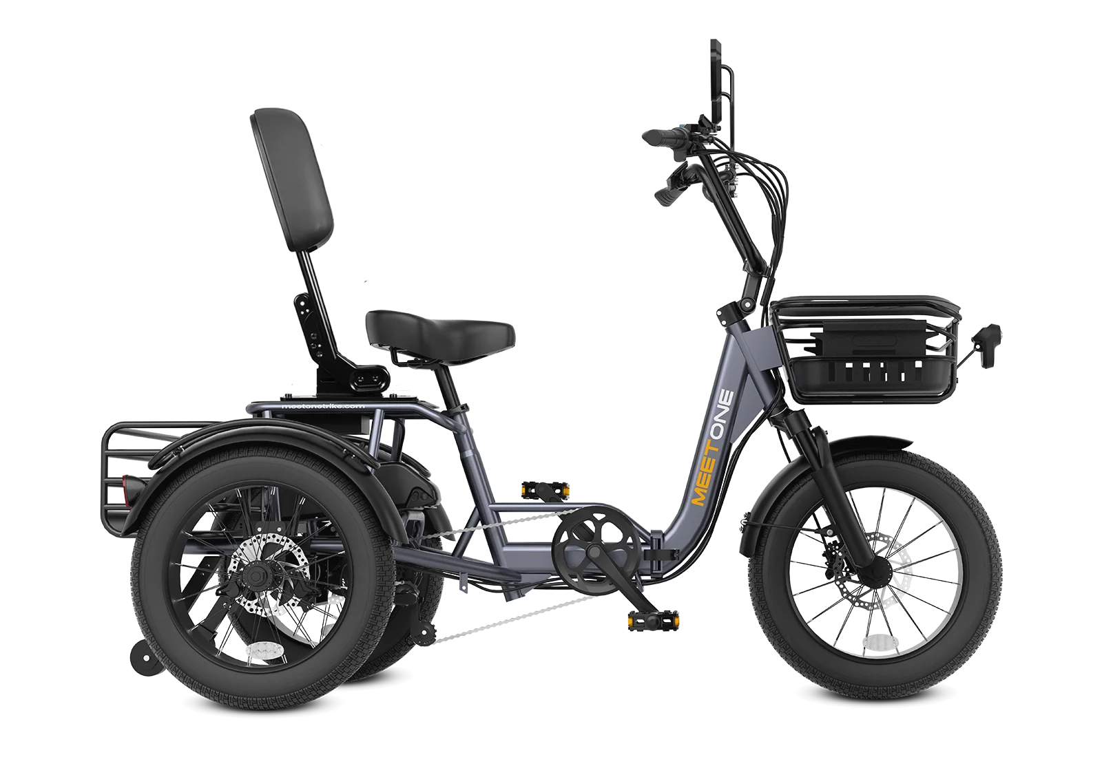 Meet One Breeze trike front angle