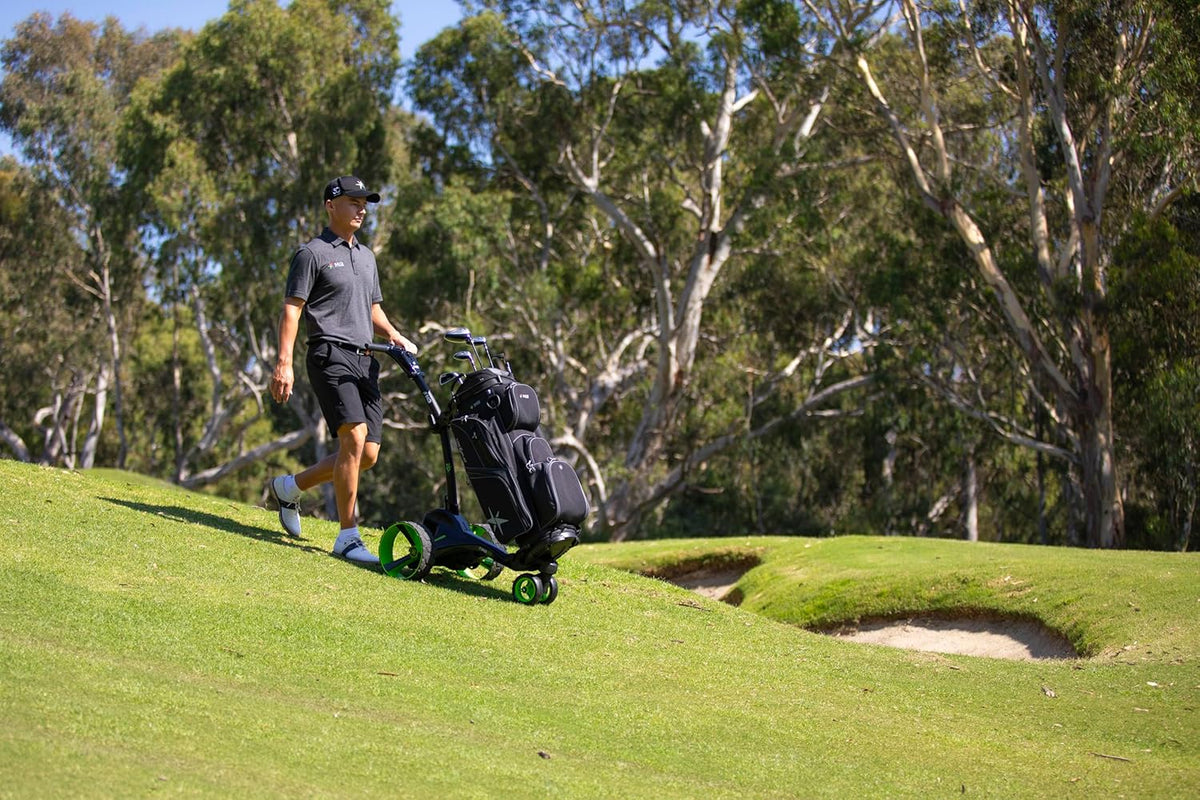 MGI Zip X5 golf caddy Canada folded storage view