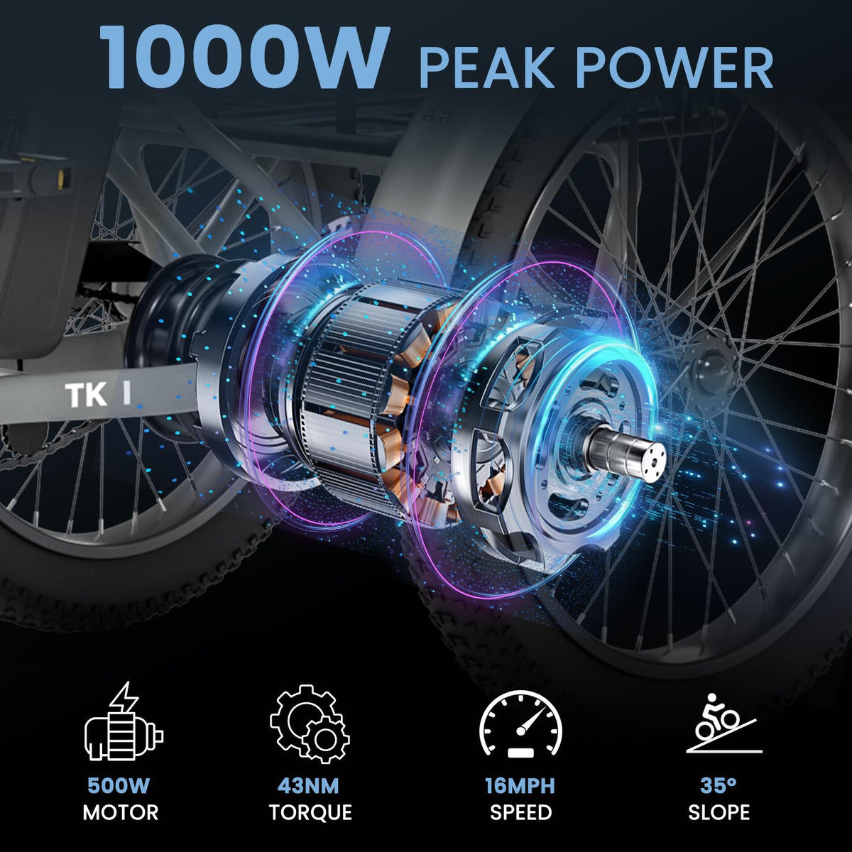 Mooncool TK1 commuter side