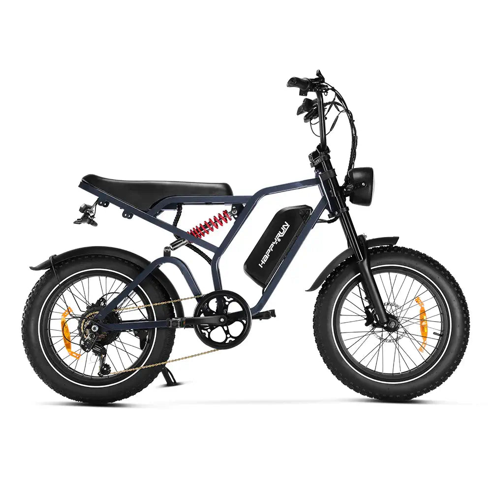 Happyrun Tank G60 Pro Offroad Electric Bike Fat Tire - Street Rides