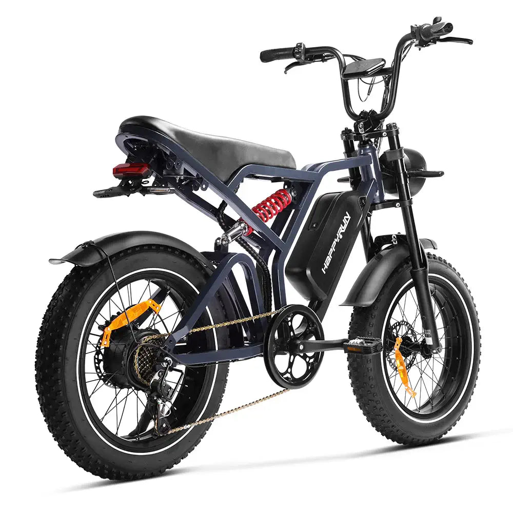 Happyrun Tank G60 Pro Offroad Electric Bike Fat Tire - Street Rides