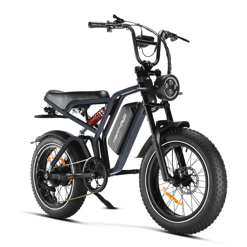 Happyrun Tank G60 Pro Offroad Electric Bike Fat Tire - Street Rides