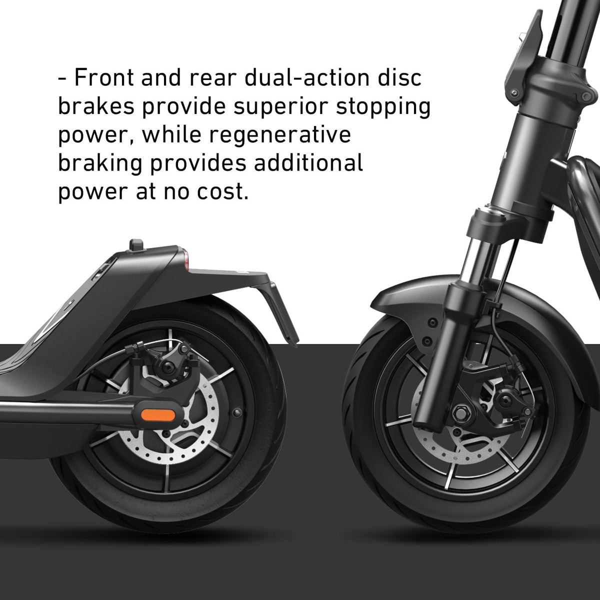 NIU KQi 300P lights detail