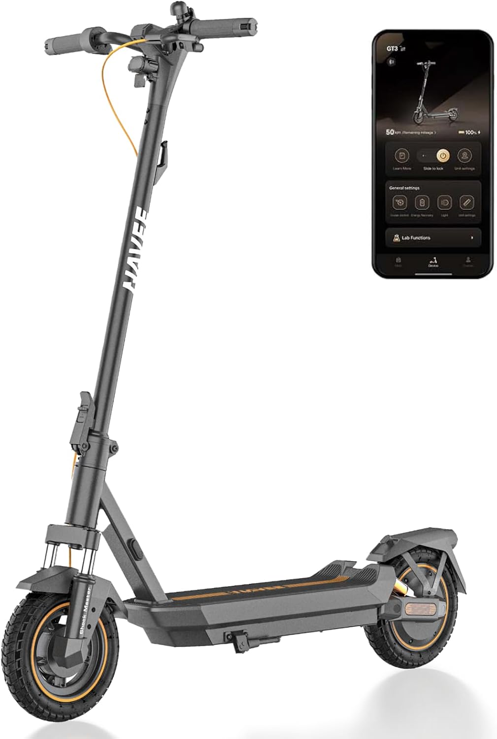 NIU KQi 300P side profile