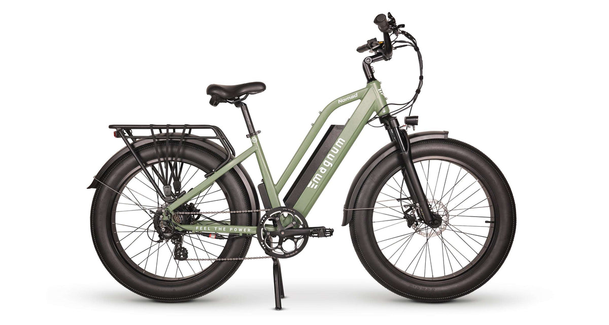 The Magnum Nomad- Powerful Fat Tire E-Bike - Street Rides