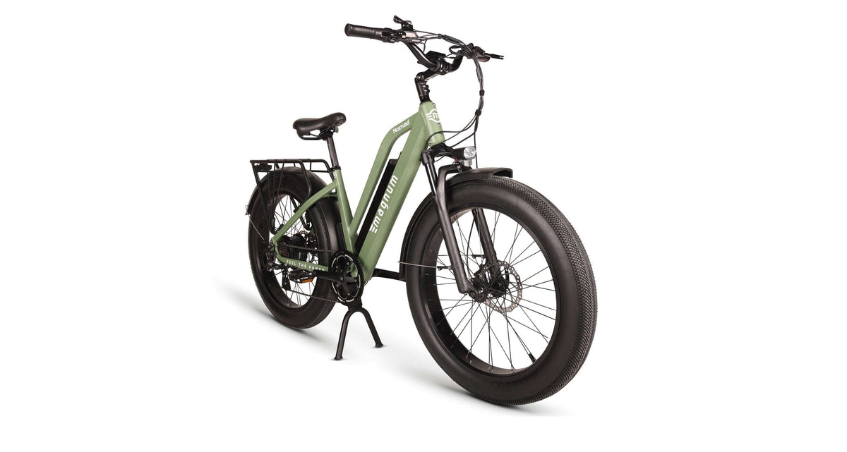 The Magnum Nomad- Powerful Fat Tire E-Bike - Street Rides