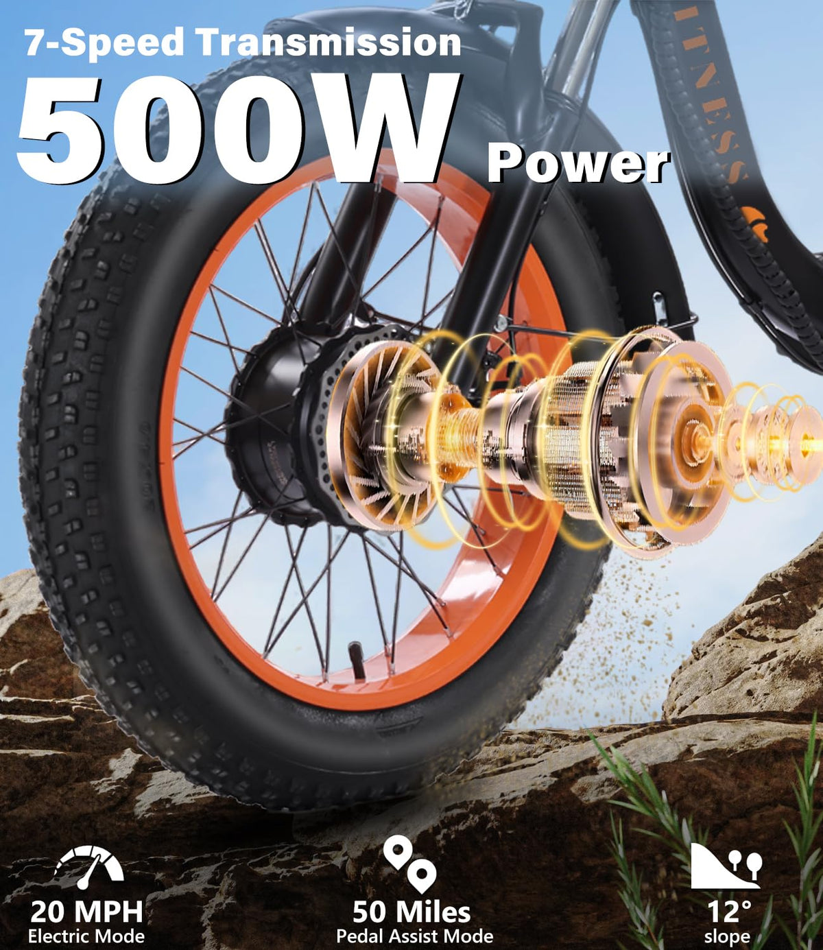 NOMIGO motor detail