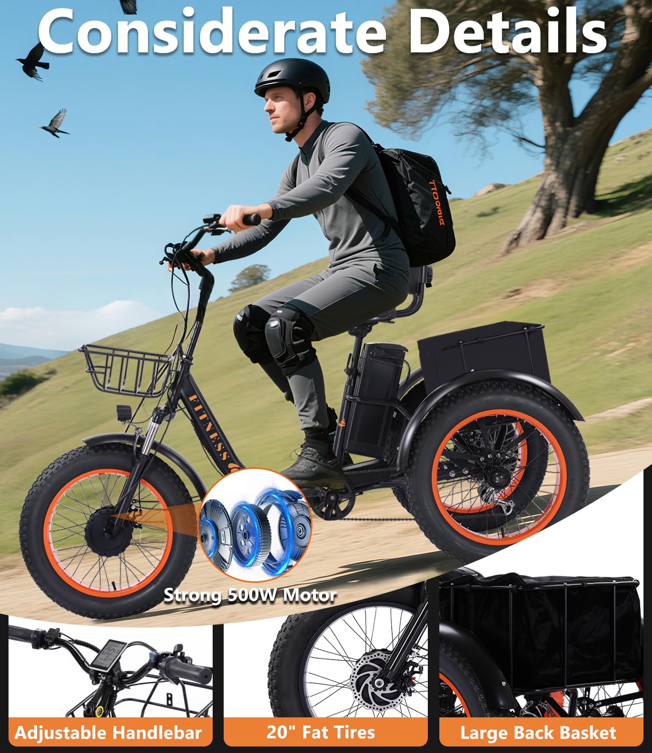 NOMIGO cargo basket detail