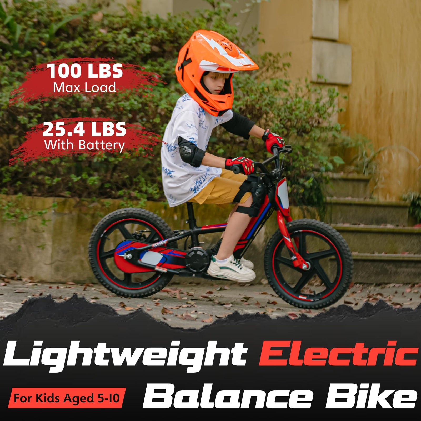 OLALA kids dirt bike front angle