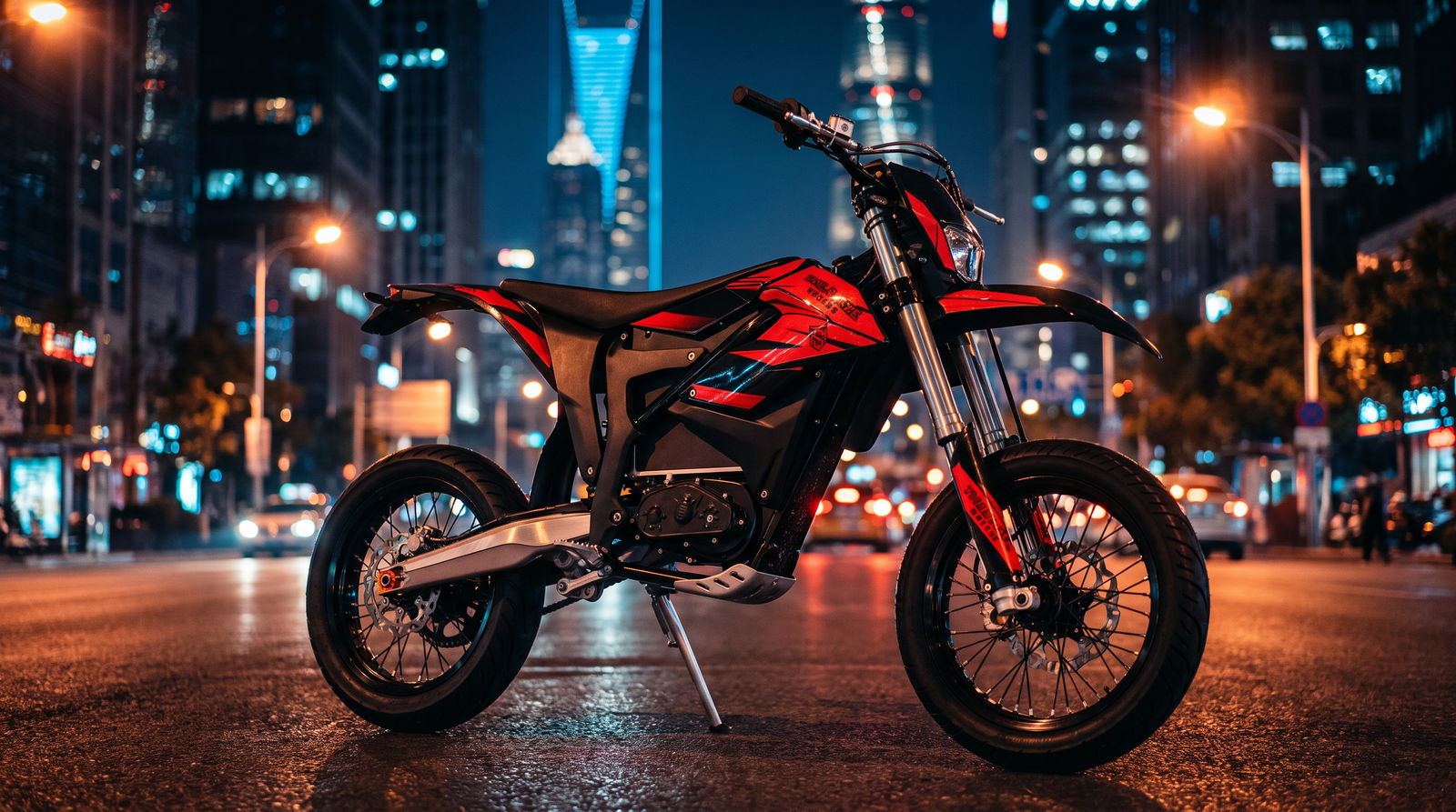 Trailblaze Motors Omega SM street riding