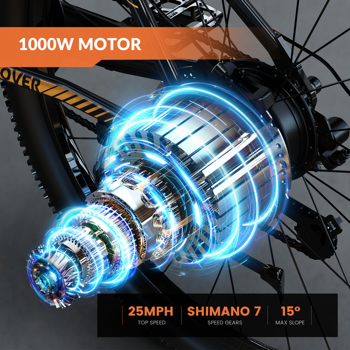 5TH WHEEL Rover PB17 / EB17PRO Electric Bike - image 5