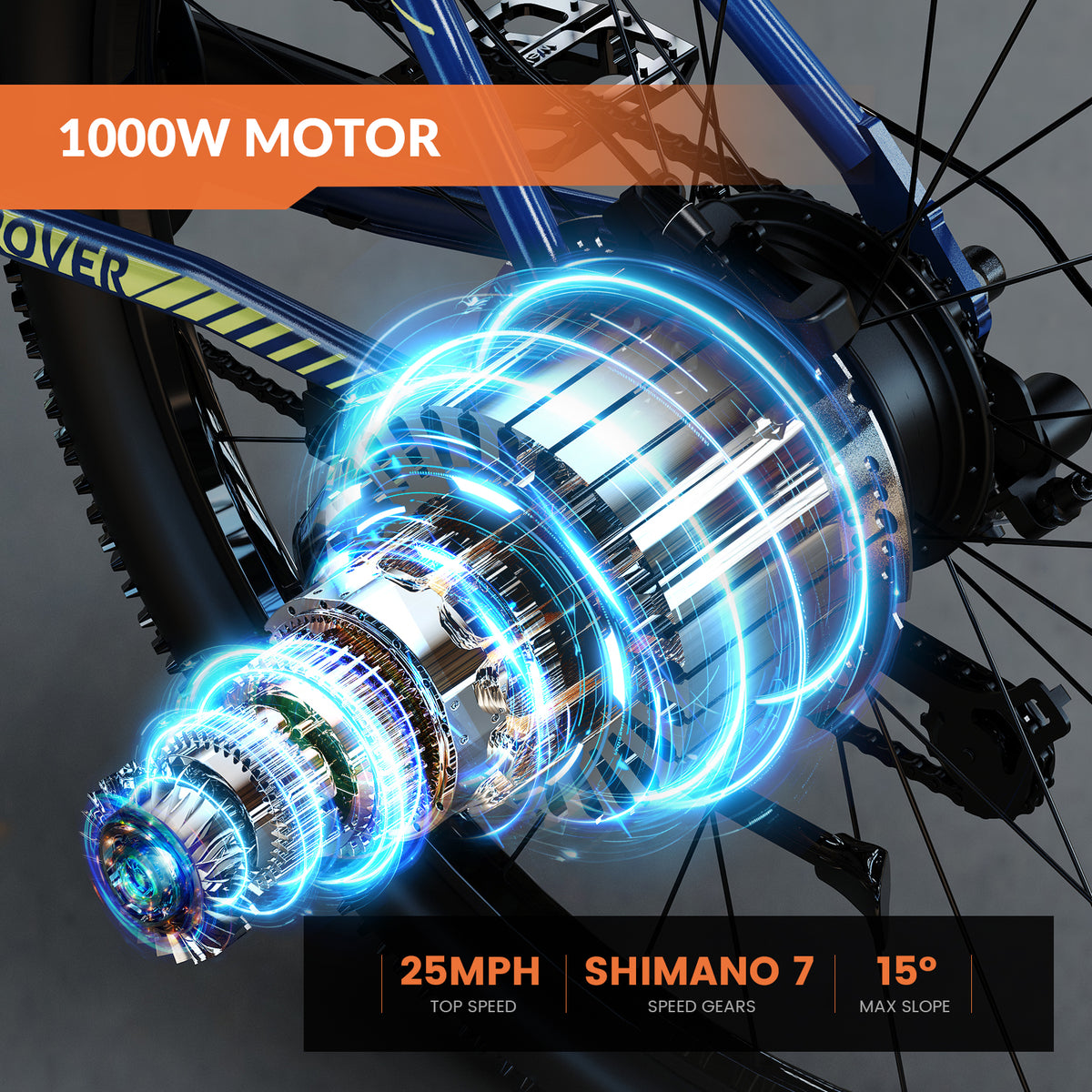 5TH WHEEL Rover PB17 / EB17PRO Electric Bike - image 6