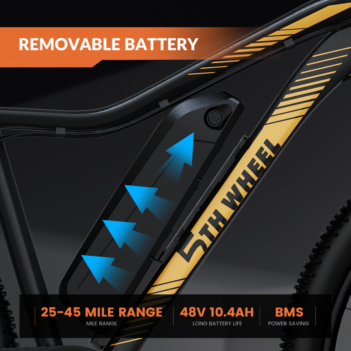 5TH WHEEL Rover PB17 / EB17PRO Electric Bike - image 9