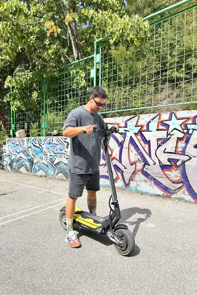 Punk Rebel electric scooter Canada side view