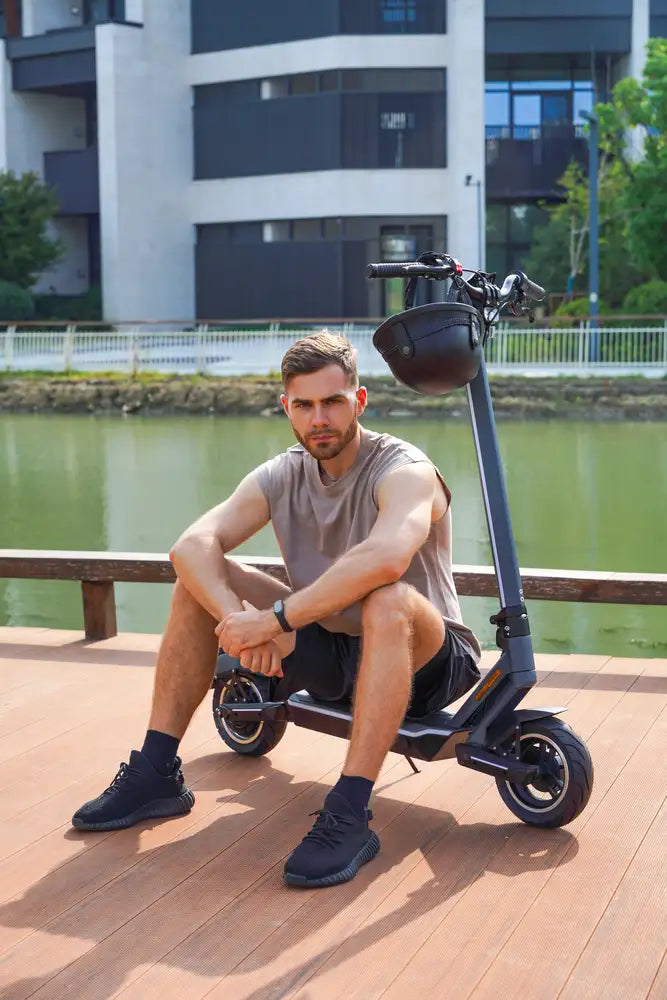 Punk Rider Pro electric scooter Canada lifestyle image