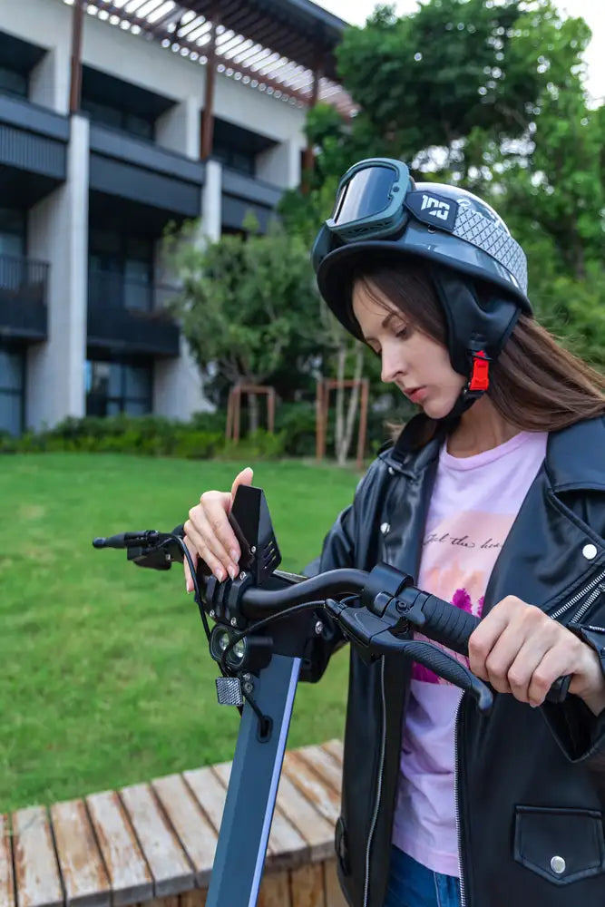 Punk Rider Pro electric scooter Canada riding scene