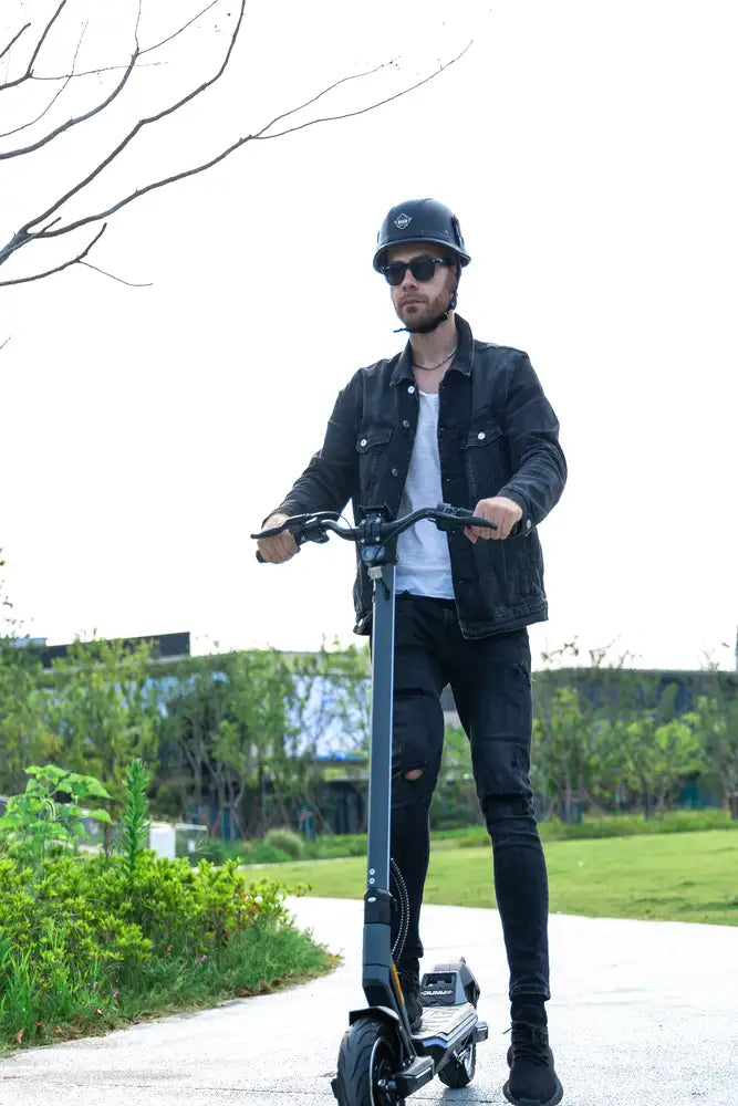 Punk Rider Pro electric scooter Canada rear angle
