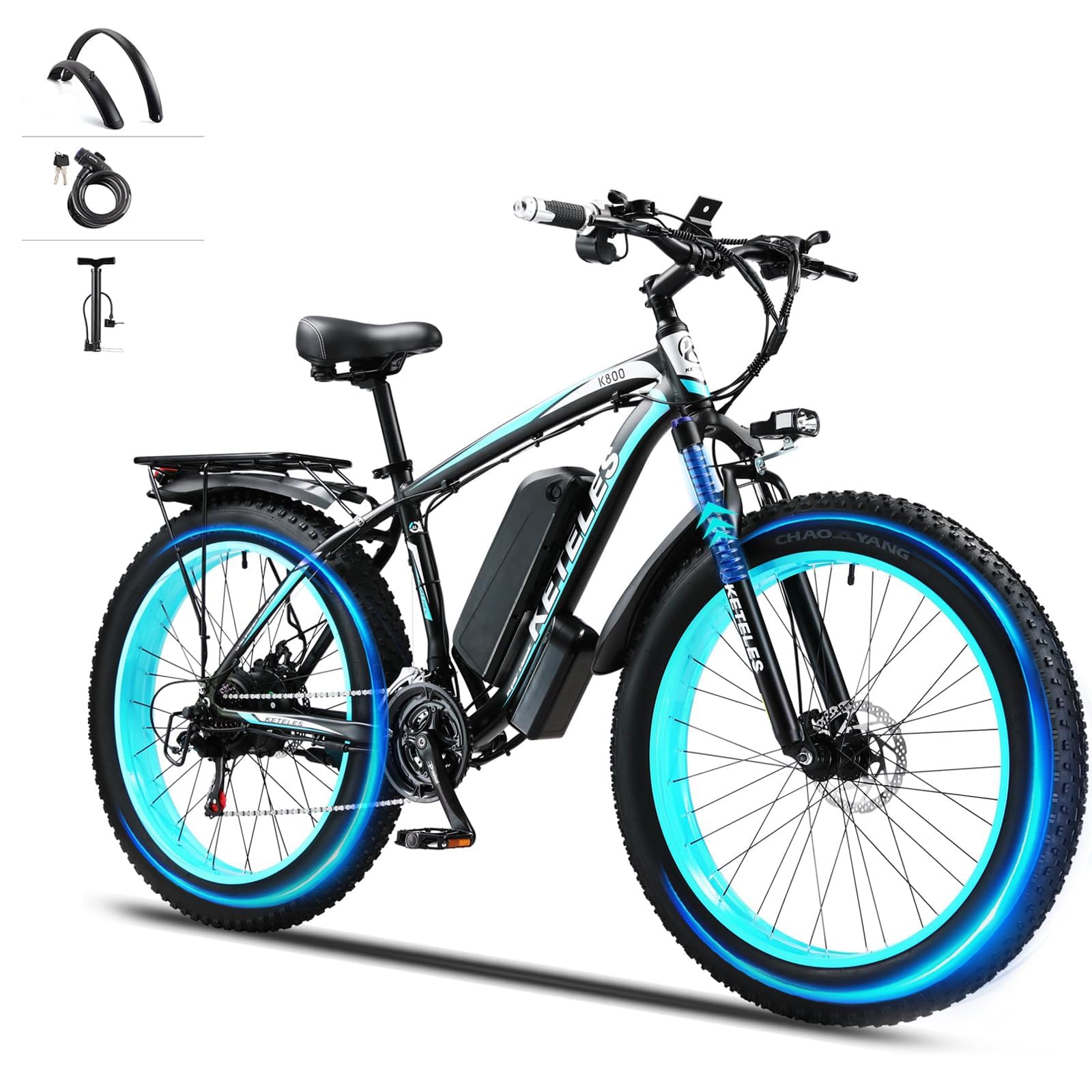QIKAITU K800 1000W electric bike Canada main view