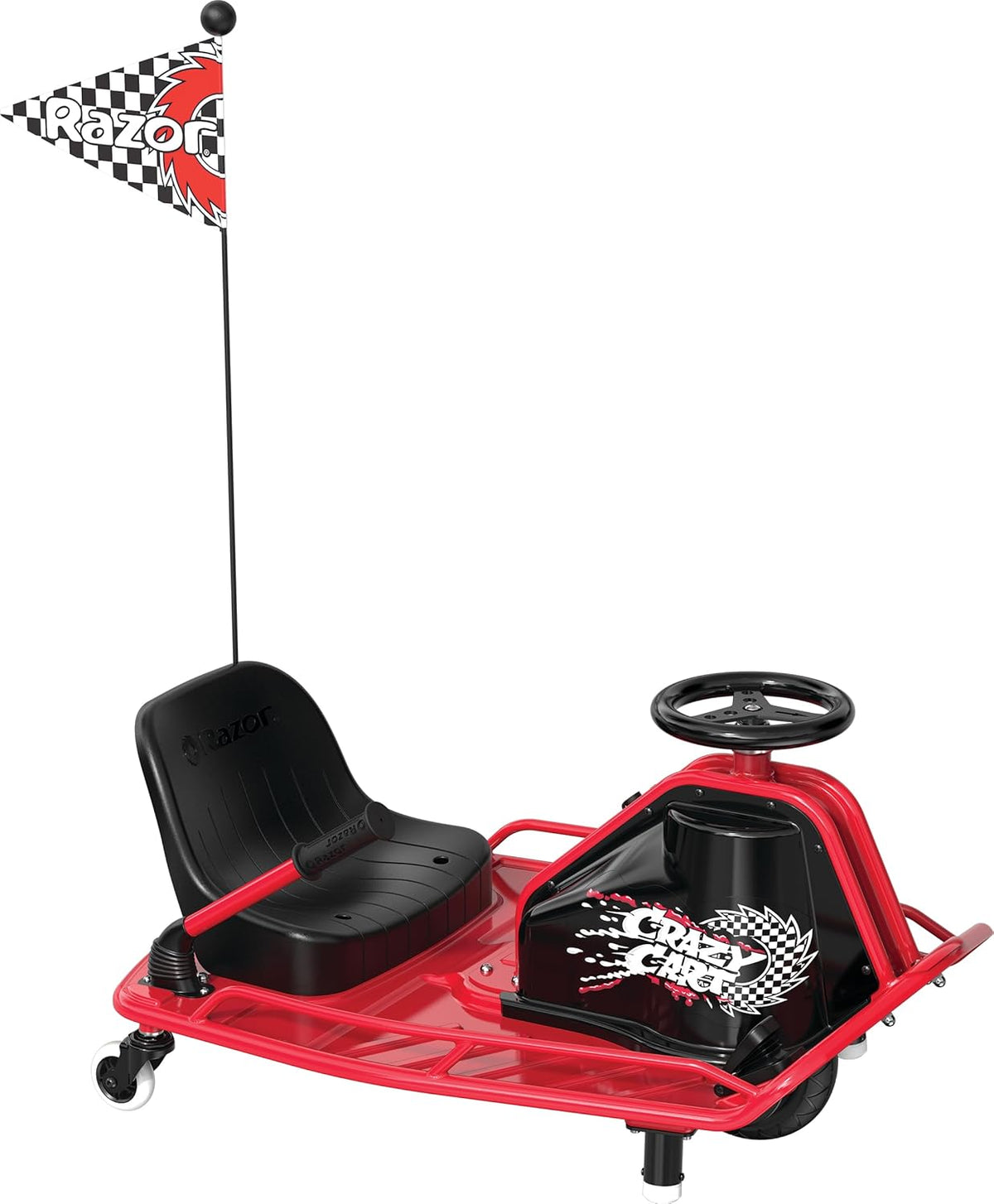 Razor Crazy Cart electric drift kart Canada front view