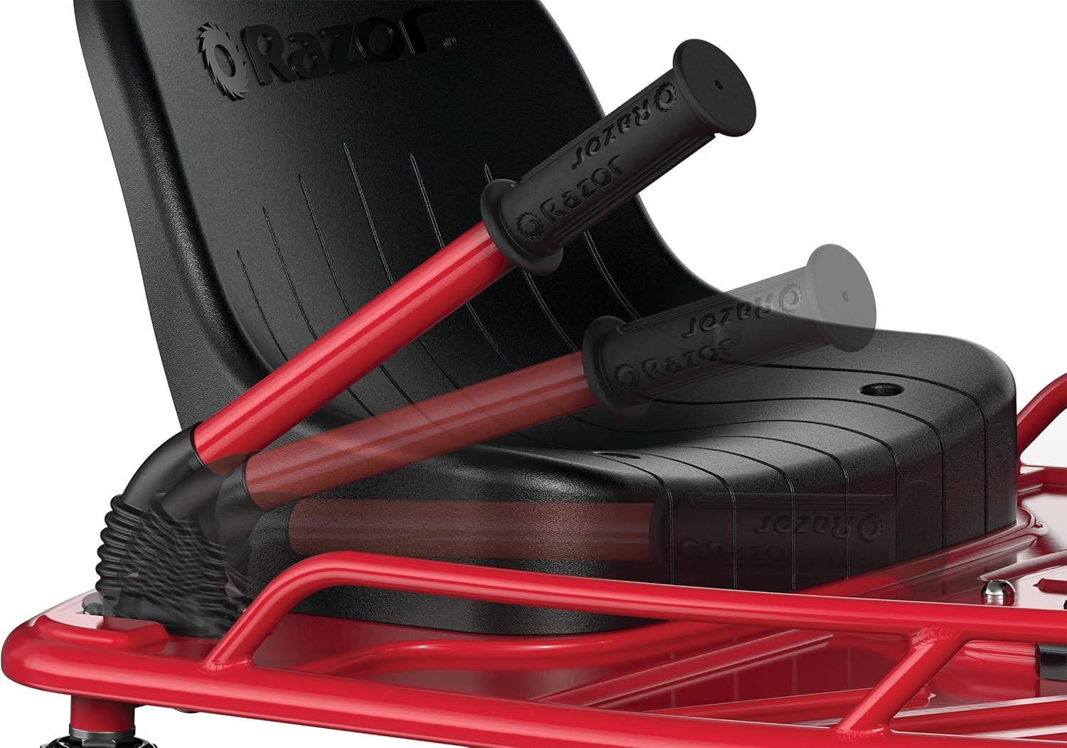Razor Crazy Cart riding action photo Canada
