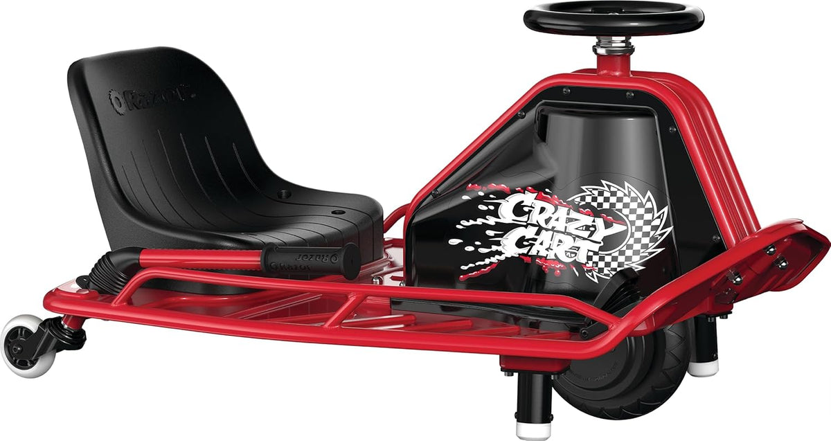 Razor Crazy Cart electric drift kart Canada side view