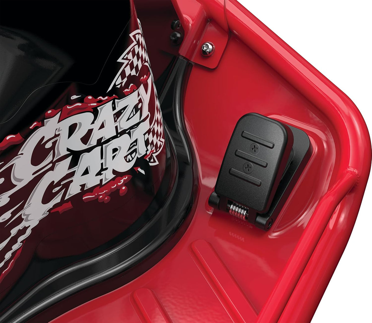 Razor Crazy Cart Canada front wheel detail