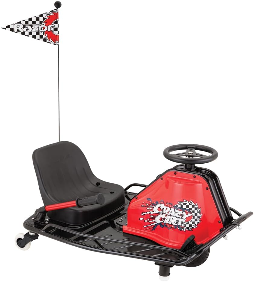 Razor Crazy Cart electric drift kart Canada front view