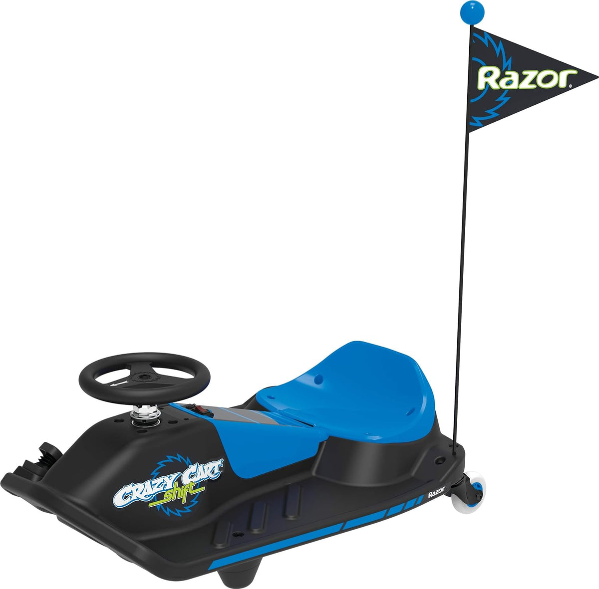 Razor Crazy Cart Shift kids electric drift kart front view