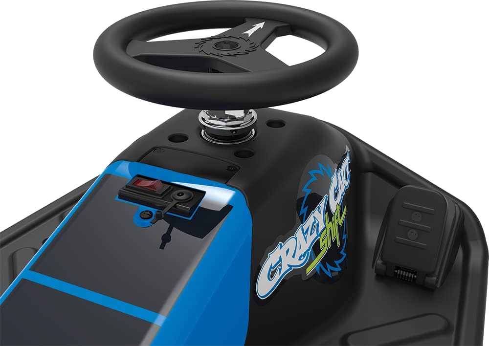 Razor Crazy Cart Shift kids electric drift kart wheel detail