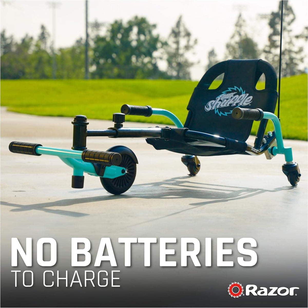 Razor Crazy Cart Shuffle rear angle