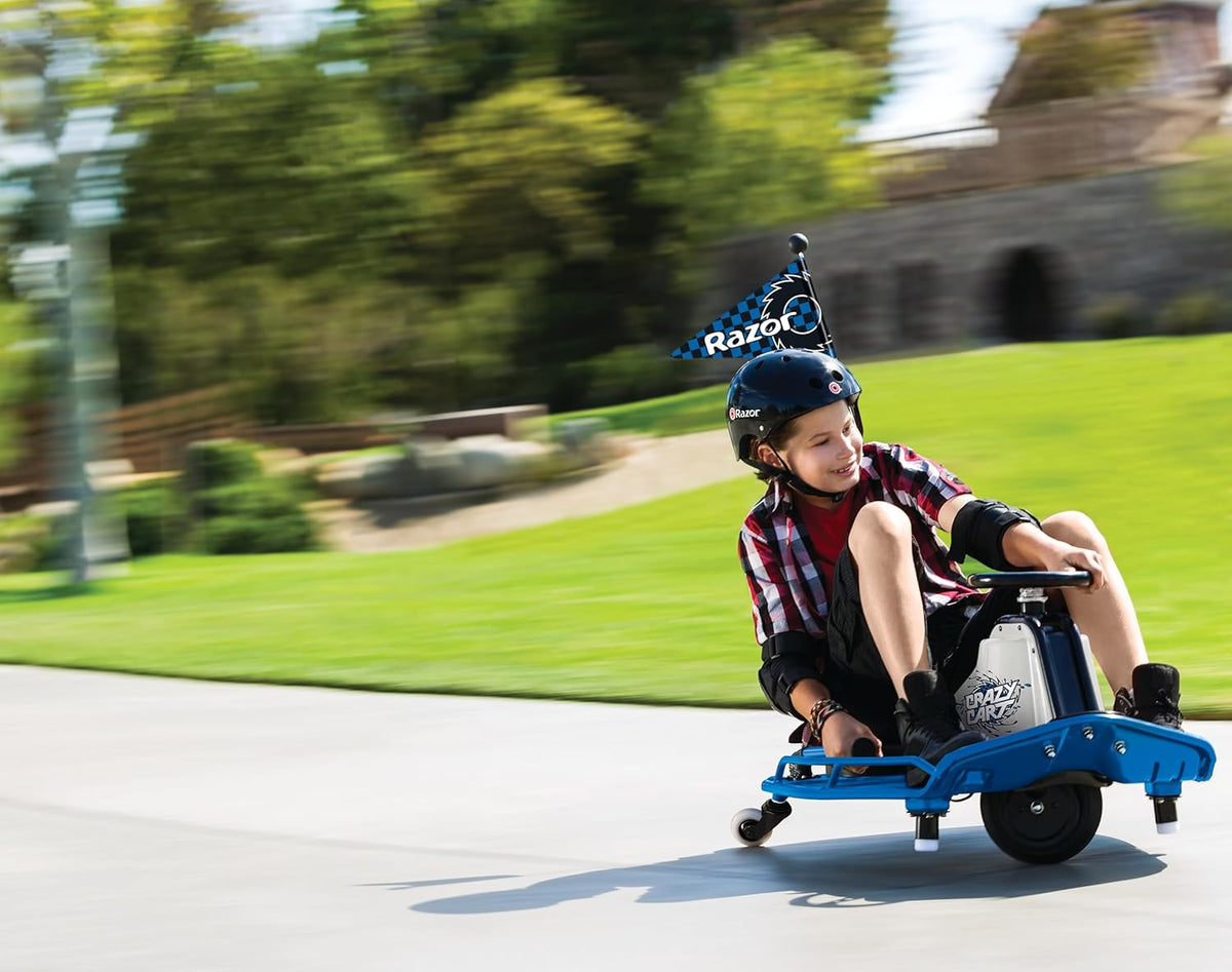 Razor Crazy Cart Sport riding action photo Canada