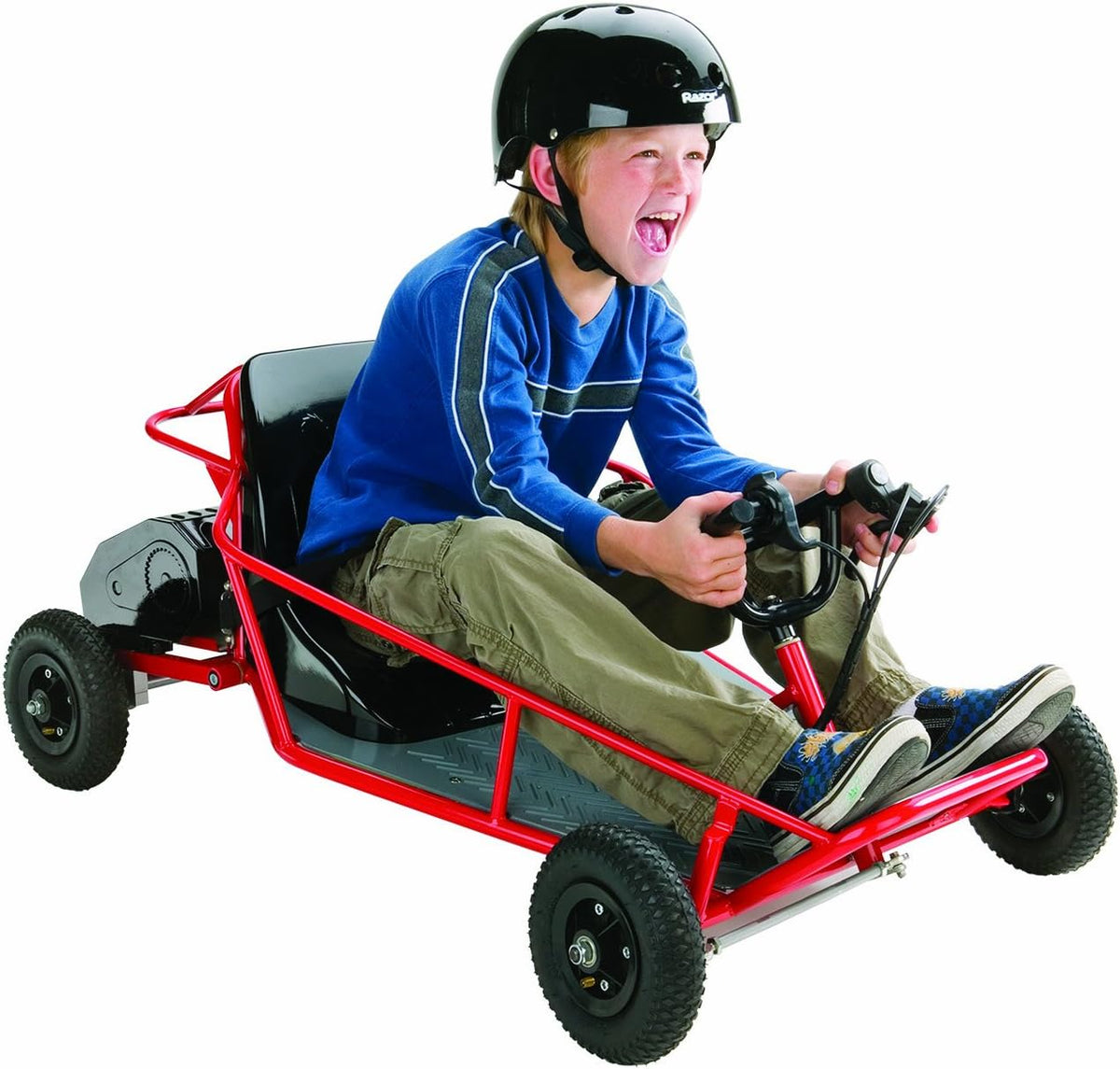 Razor Dune Buggy 24V electric off-road buggy wheel detail