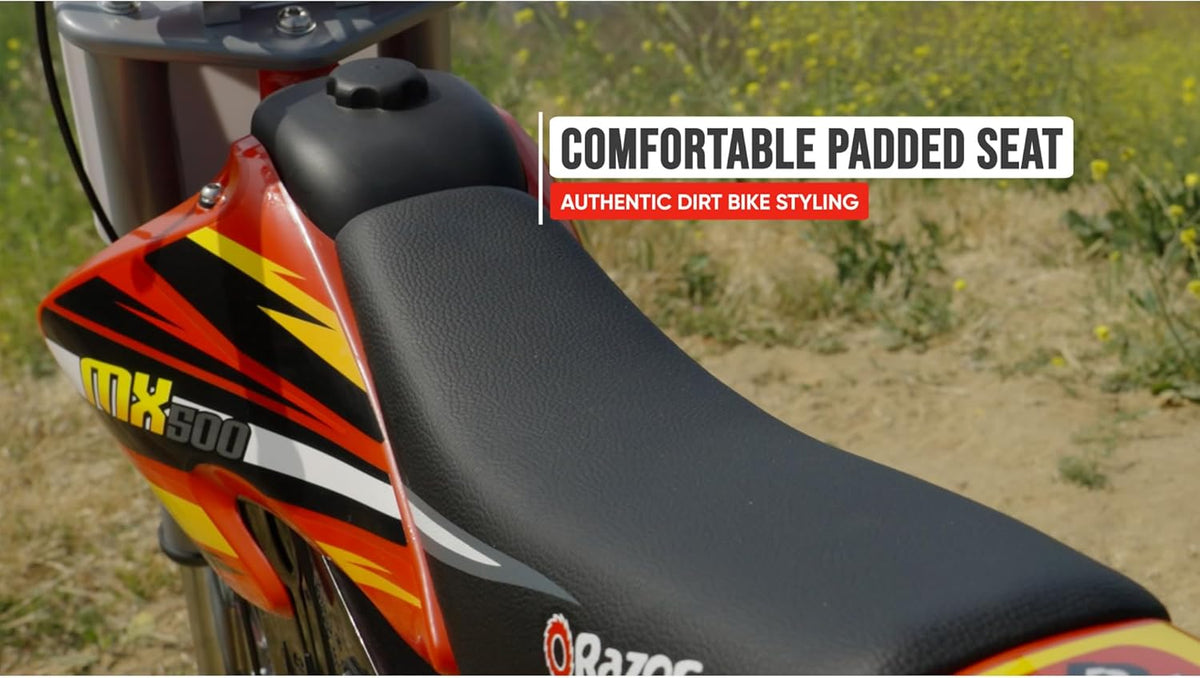Razor MX500 side action angle