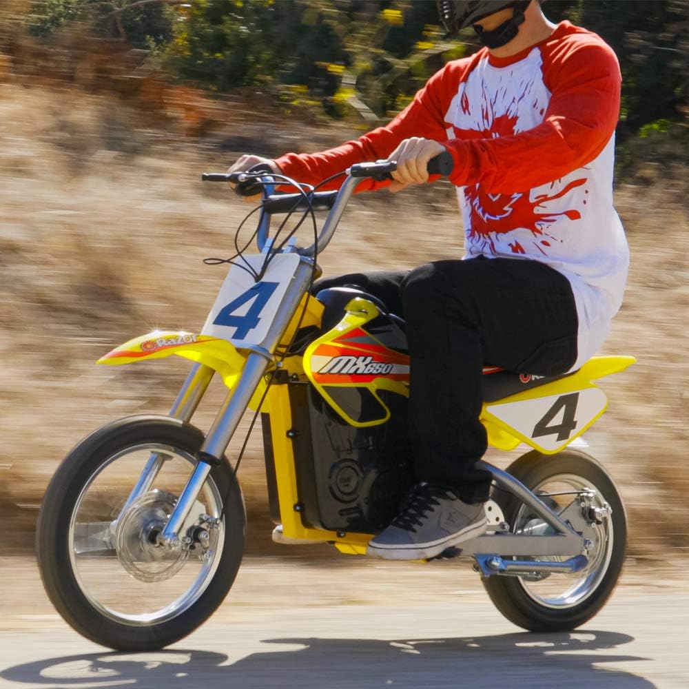 Razor MX650 front view